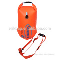 Hot sale lightweight PVC swimming safety float buoy with waist strap